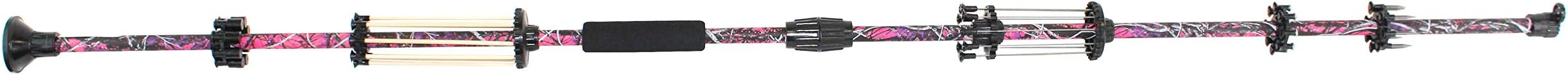BLUEGOBY Blowgun 48" .40 Cal Blow Dart Gun Made in USA Tactical Peep Sight, 60 Dart Pack, Camo Blowgun Colors Muddy Girl, Kryptek Raid, Barren Layers