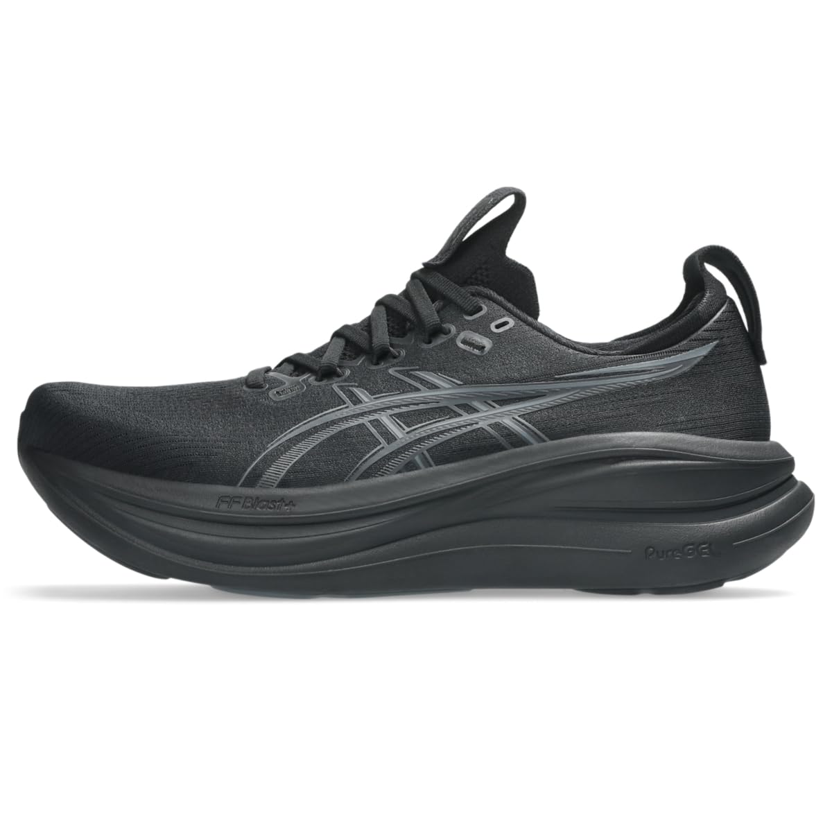 Photo 1 of ASICS Men's Gel-Nimbus 28 Running Shoes, 10, Black/Graphite Grey