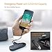 Luxtude 5-in-1 Multifunction Wireless Presenter Remote with Laser Pointer, Powerpoint/Keynote USB Control Pen, Voice Recorder, 1250mAh Emergency Portable Power Bank for Businessman-Black