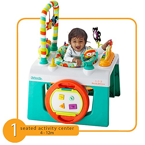 Kolcraft 1-2-3 Ready-to-Grow Activity Center, Flutter Bugs