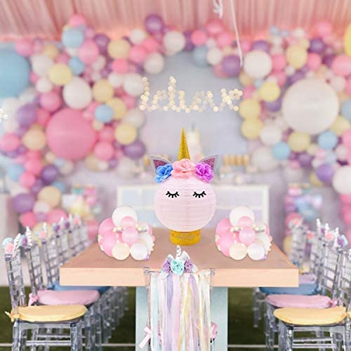 Unicorn Party Decorations Unicorn Table Centerpieces Paper Lanterns DIY Ideas for Baby Shower