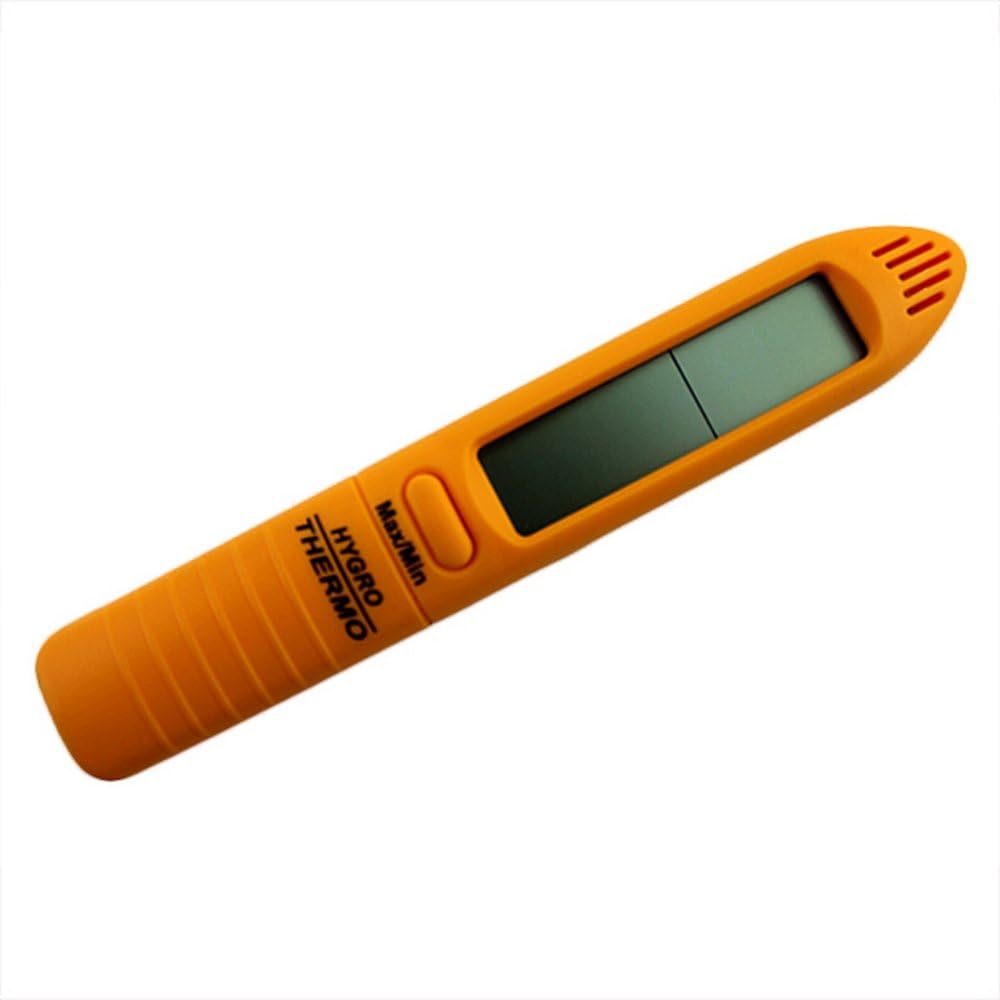 Instant Read Thermometer , Blu7ive Mini Pocket LCD Pen-Shape Digital Hygrometer Thermometer for Indoor Home Office