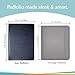 Wundermax Vegan PU Leather Padfolio - Business Notebook Organizer w/Zipper for Resume, Work & Notes - Padfolio for Men & Women w/Notepad and 10