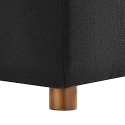 Modway Commix Modular Sofa, Corner Chair, Black