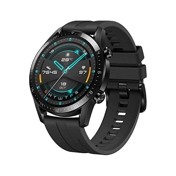 HUAWEI-Watch-GT-2-46-mm-Smart-Watch-139-Inch-AMOLED-Display-with-3D-Glass-Screen-2-Weeks-Battery-Life-GPS-15-Sport-Modes-3D-Glass-Screen-Bluetooth-Calling-Smartwatch-Matte-Black HUAWEI Watch GT 2 (46mm) Smartwatch, 2 Week Battery Life, Built-in GPS, 15 Sport Modes, Real-Time Heart Rate Monitoring…