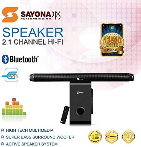 Sayona Home Theater Soundbar Series 