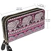 Bohemian-Purse-Wallet-Canvas-Elephant-Pattern-Handbag-with-Coin-Pocket-and-Strap