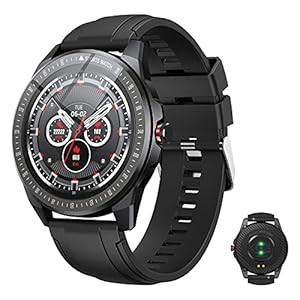 Vigorun Smart Watch, 1.3” Full TouchScreen Bluetooth Smartwatch for Men Women, IP68 Waterproof Fitness Tracker with 10…