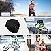Coolchange Skull Cap Helmet Liner with Glasses Port Winter Thermal Running Beanie Cycling Cap Black