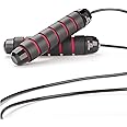 DEGOL Skipping Rope with Ball Bearings Rapid Speed Jump Rope Cable and 6” Memory Foam Handles Ideal for Aerobic Exercise Like