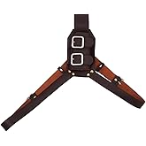 GORGECRAFT Sword Back Black PU Leather Medieval Retro Dagger Adjustable Protective Cover Case Shoulder Back Sheath Buckl