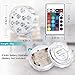 Candywe Submersible Led Lights, 4 Pack Submersible Lights Waterproof Remote Controlled RGB Changing Waterproof Lights for Pond Pool Fountain Aquarium Vase Hot Tub Bathtub Event Party and Home Decor