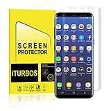 (2 Pack)Galaxy S8 Plus Screen Protection film, iTURBOS full screen coverage 3D PET screen protection film for Samsung Galaxy S8 Plus