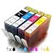 HarryWare Replacement Ink Cartridges Compatible With HP 670XL Pack of 4