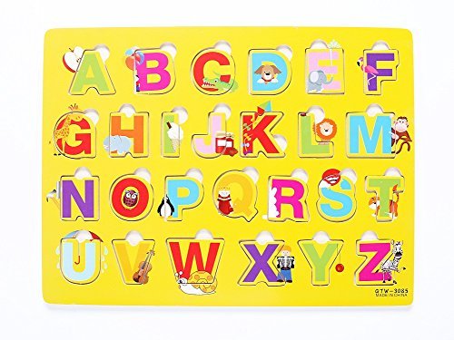 Vidatoy Special Edition 26 Pcs Alphabet Matching Puzzle For Kids With Plant or Animal(Capital Letters) -PO