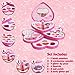 IQ Toys Little Fairy Princess Washable Makeup and Nail Heart Palette with Mirror