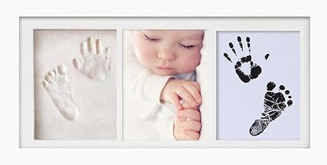 baby finger and footprint