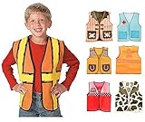 Kids Dressup Set #2 with 7 Non Woven Costume Vests