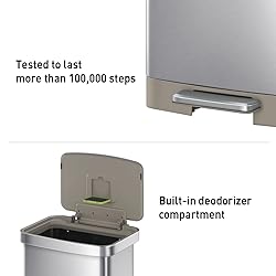 EKO Hudson Matte Stainless 50 Liter/13.2 Gallon