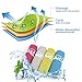 Futone Cooling Towel, Gym Towels, Sweat Workout Towels, Cooling Towels for Neck, Compact Sports Towels for Men Women, 40″ x 12,” 4 PCS (Red, Blue, Yellow, Gray)thumb 3