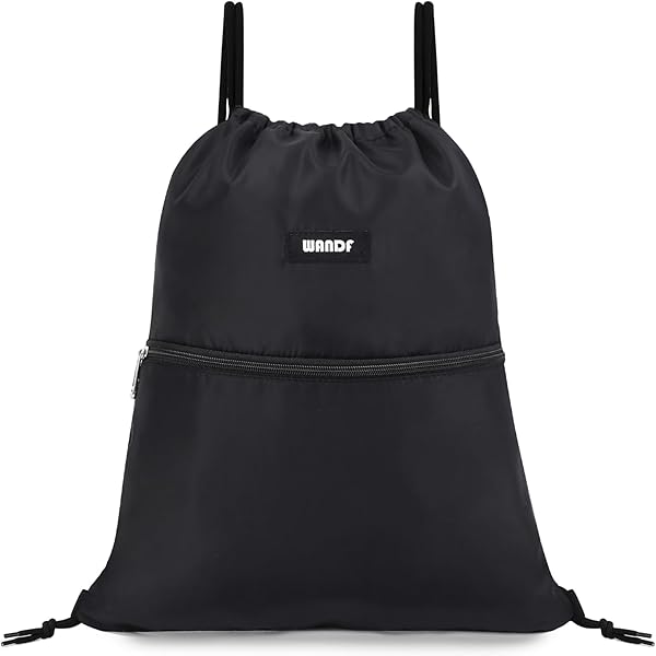 【韓国製品】PARAKEET Crinkle Gym Sack ブラック PARAKEET☆Crinkle Gym Sack (バックパック・リュック