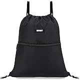 WANDF Drawstring Backpack String Bag Sackpack Cinch