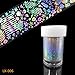 CHARMING MAY 8 roll Geometric Water Marble Holographic Starry Series Nail Foil Flower Dream Catcher Holo Christmas Transfer Sticker 98cm