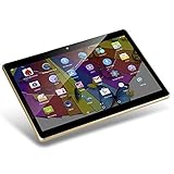 YELLYOUTH 3G Unlocked Tablet Android 10 inch with Dual SIM Card Slot 64GB ROM 4GB RAM Octa Core WIFI Bluetooth GPS Phone Call Tablets 10.1 - Black