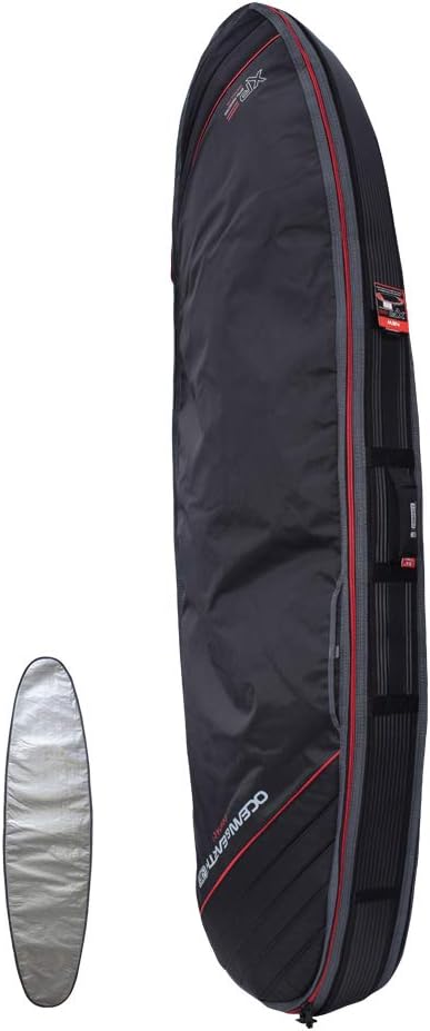 Ocean and Earth Double Compact Fish Cover Surfboard Bag