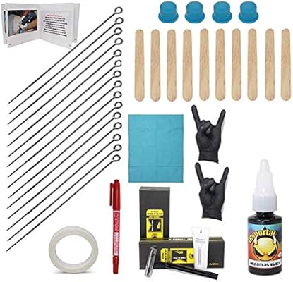 Hand Poke And Stick Tattoo Kit Clean Safe Stick Poke Tattoos Amazon Ca Beauty