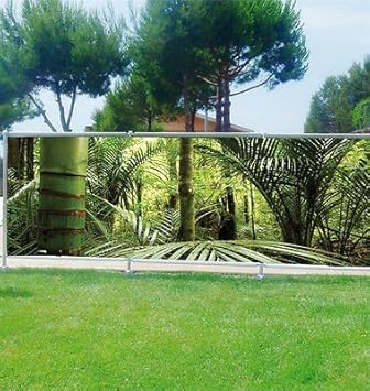 Dekorativer Sichtschutz Fur Garten Terrasse Und Balkon Bambus Ref 3626 Kunststoff Stoff 100 200x78cm Amazon De Kuche Haushalt