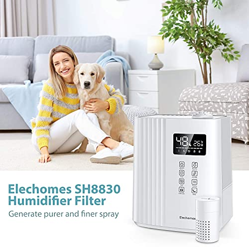 Elechomes Humidifiers Filter for SH8820, SH8830, US5001, Universal Water Filter Compactible with
