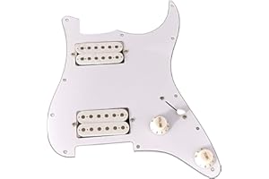 Loaded Prewired Guitar Replacement Parts Playing Accessories Electric Guitars Board Pickguard Pickups HH Set Prewired Pick Gu