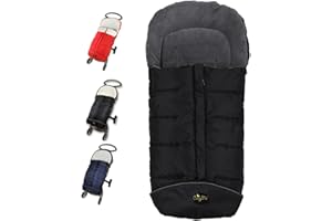 CozyMe Stroller Footmuff, Insulated Stroller Blanket Evelution, Water Repellent Winter Bunting Bag for Strollers, Central Open, Height Adjustable, M6-4T