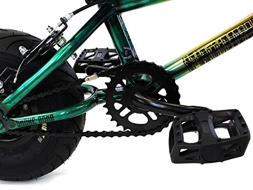 FatBoy Mini BMX Bicycle Freestyle Bike Fat Tires, Rasta Assault
