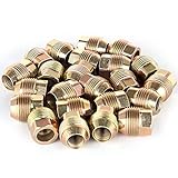 ECCPP Chrome Wheel Lug Nuts 24 Pieces 14x1.5 Hex