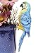 Garden at Home Tropical Decor Macaw Parrot Figurine Pot Hanger, 9