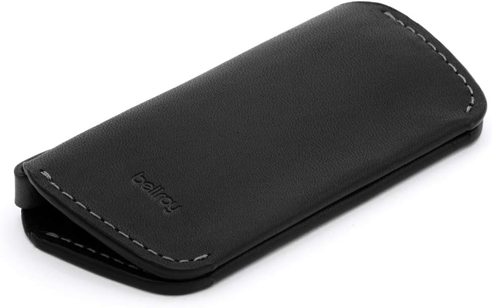 Bellroy Key Cover Plus 2nd Edition (Leather Bifold Key Organizer) - Black: Office Products