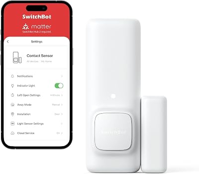SwitchBot Door Alarm Contact Sensor Wireless Window Sensor Home Security