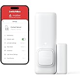 SwitchBot Door Alarm Contact Sensor - Smart Home Security Wireless Window Alarm and Door Sensor, Add SwitchBot Hub Mini to be
