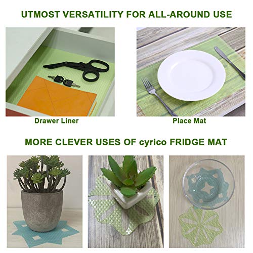 Refrigerator Liners, 7 PCS EVA Fridge Liner Refrigerator Mats for