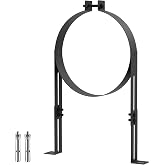Fardtry 8 Inch Chimney Pipe Support Bracket, Adjustable Vent Wall Strap, Stainless Steel Stove Pipe Hanger for 8" Single Wall Pipes or 6" Double Wall Pipes