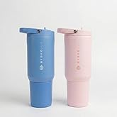 Hydrojug - Pink Sand 32oz Sport + Light Blue 20oz Sport