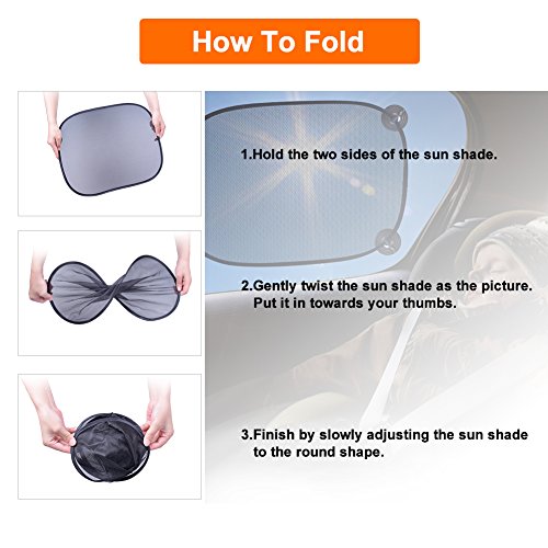 4 Protection+Sunshade+Suction+Protector+Children