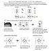 Quadcopter with Camera FPV Drone - Coolmade (2017 New Frame) Mini Drone FY603 WiFi Video Quadcopter 2.4G 4CH 6Axis Flying RC Quad Copter for Altitude Hold and Hand Launching/ Black(2 Battery)