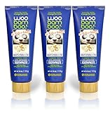 Woobamboo! Naturally Flavored Marshmallow Fluoride Free, Eco-Awesome Toothpaste: 4oz 3-Pack