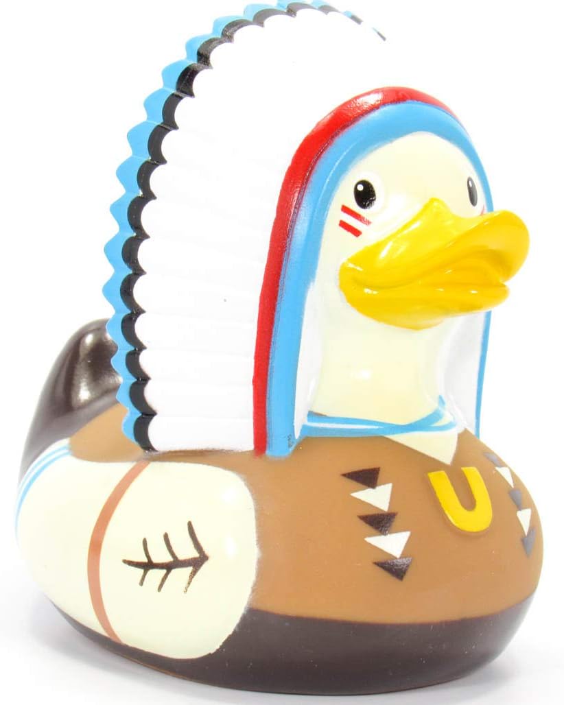 Bud Duck ~ Collectible Deluxe Rubber Duck ~ CHIEF