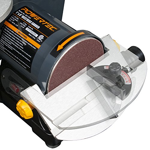 POWERTEC BD1502 Belt Disc Sander for Woodworking 1 in. x 30 in. Belt