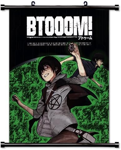 Amazon Co Jp Btooomアニメファブリック壁スクロールポスター 32 X 39 インチ Wp Btooom 29 L ホーム キッチン