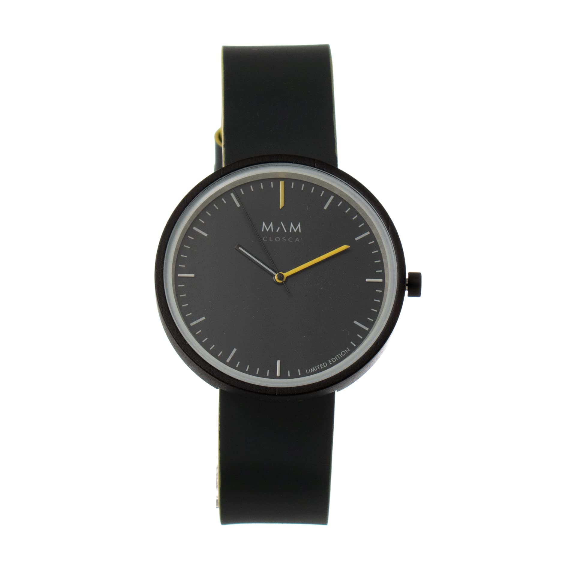MAM Unisex Watch MAM096, Black/White, Strip
